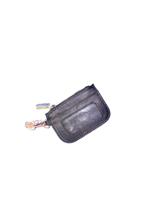 Black coin bag